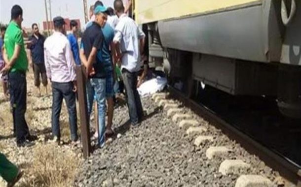 مصرع عامل دهسا تحت عجلات قطار في المنوفية