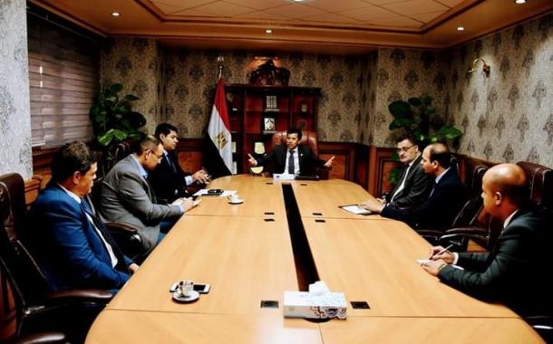 وزير الشباب يجتمع مع رئيس الاتحاد المصري للجودو والإفريقي للسومو
