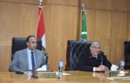 محافظ المنيا يتابع معدلات تنفيذ مشروعات المبادرة الرئاسية 