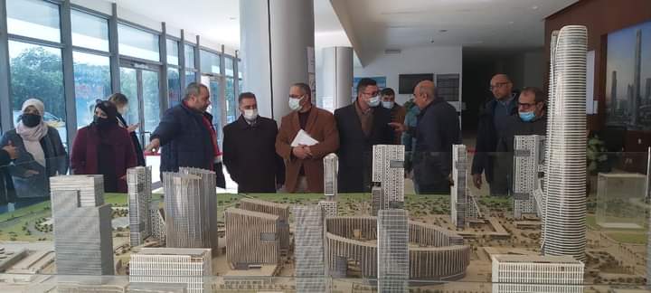 وفد ليبي  يزور العاصمة الإدارية الجديدة للاطلاع على التجربة العمرانية المصرية الحديثة 