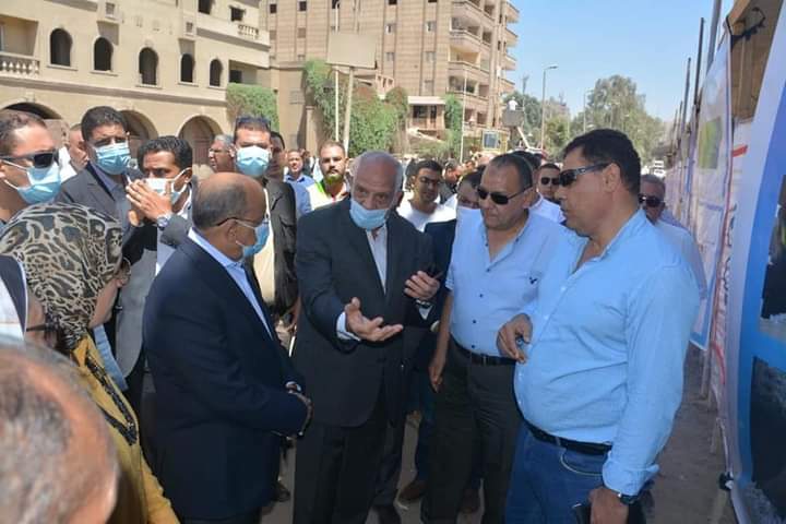 تطوير ترعة المريوطية في المنطقة المحصورة بين شارعي الأهرام والملك فيصل بالجيزة