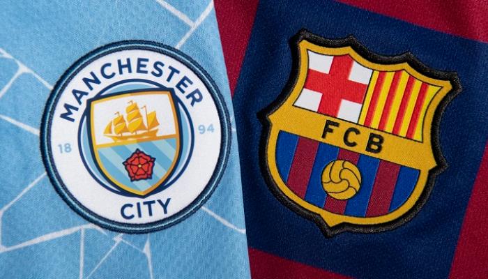 موعد مباراة برشلونه ومانشستر سيتي والقنوات الناقله
