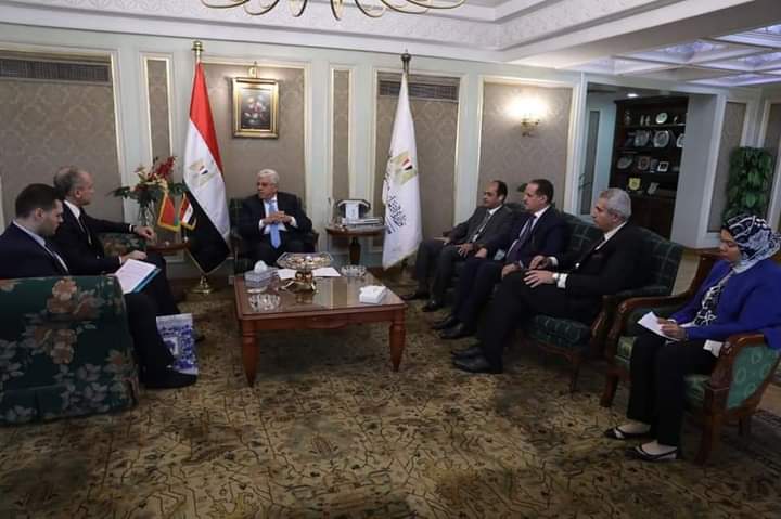 وزير التعليم العالي يبحث دعم علاقات التعاون العلمي والبحثي مع بيلاروسيا