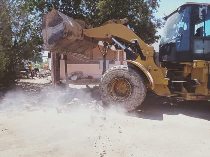 تنفيذ 47 قرار إزالة تعديات البناء بمنطقة البيت الريفي بالسويس