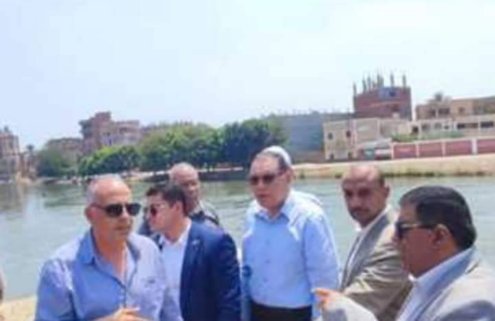 وزير الري يتفقد المشروعات المائية بمحافظة الشرقية 