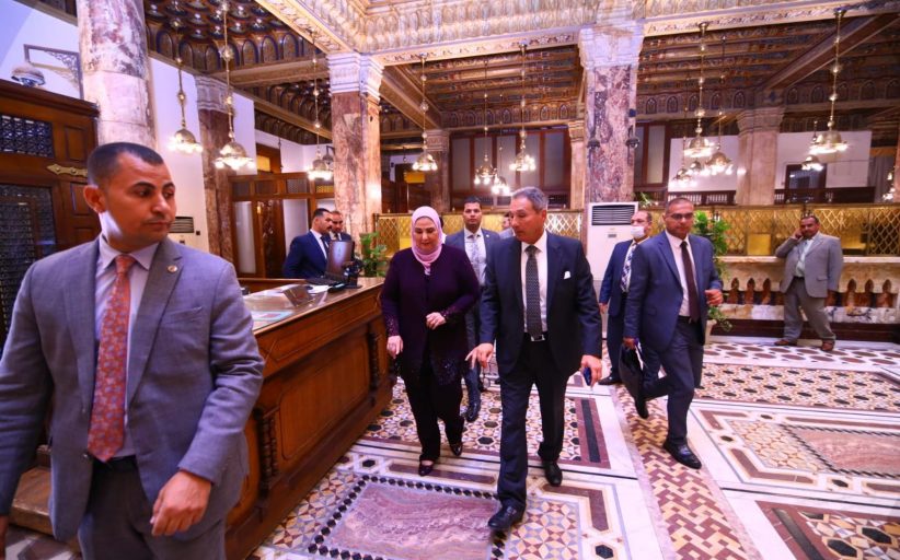 وزيرة التضامن تزور مجمع حياة بالجيزة وتتفقد الخدمات المقدمة للأبناء