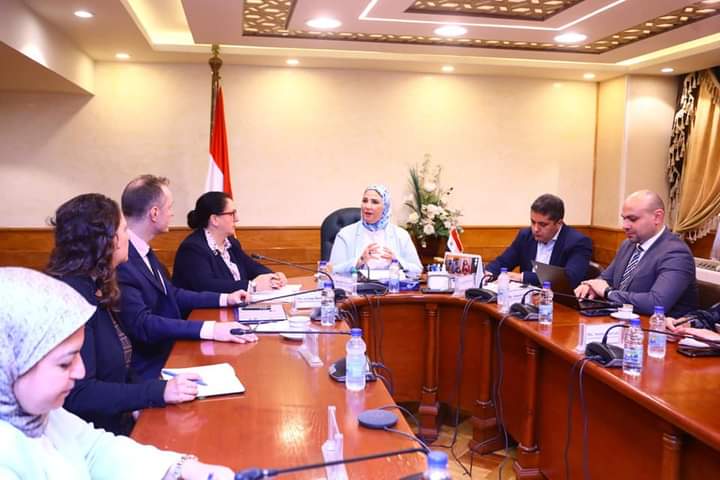 وزيرة التضامن تستقبل المدير الإقليمي لبرنامج الأمم المتحدة الإنمائي