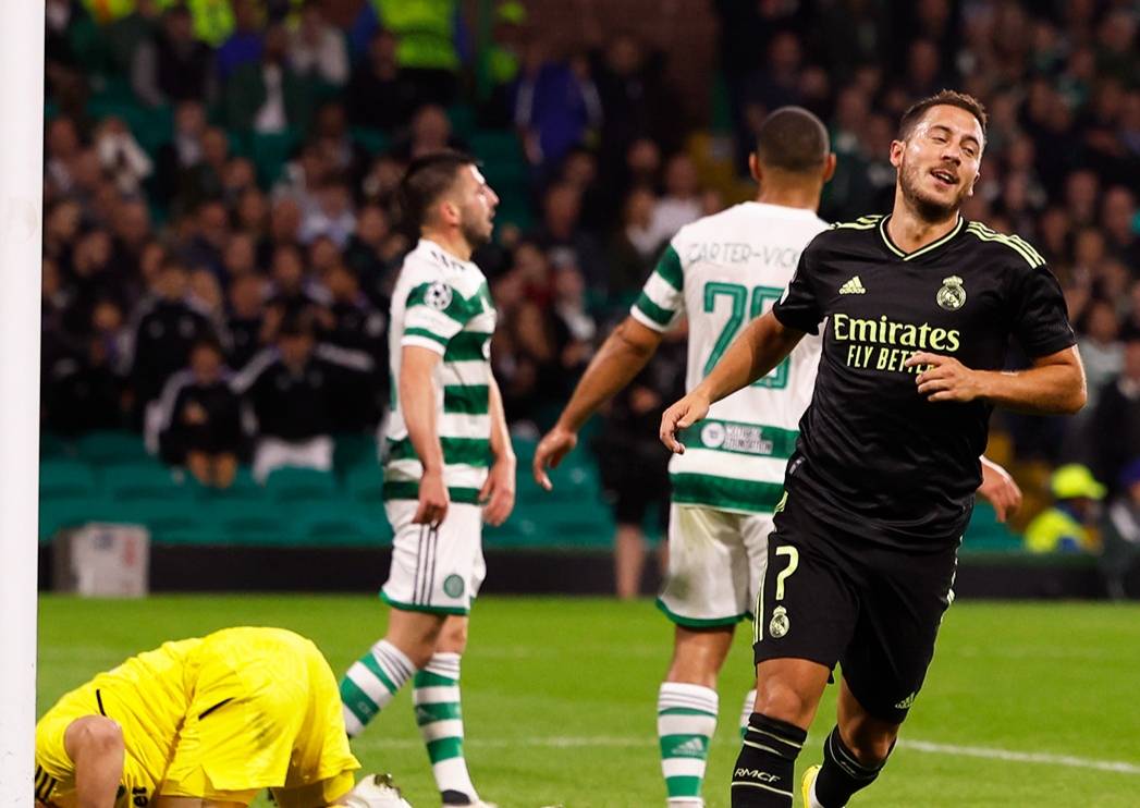 ريال مدريد يضرب شباك سلتيك بثلاثية نظيفة فى دوري ابطال اوروبا