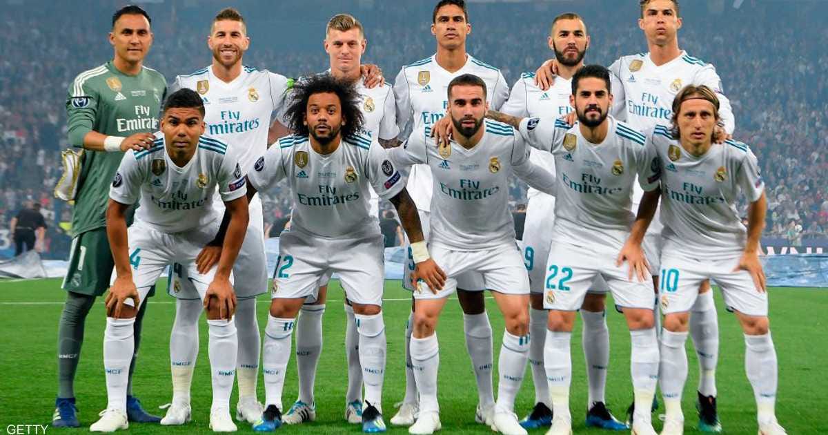 التشكيل الرسمى لريال مدريد امام أوساسونا فى الدوري 