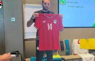 منتخب مصر الناشئين بالزي الأحمر امام تونس في بطوله شمال أفريقيا