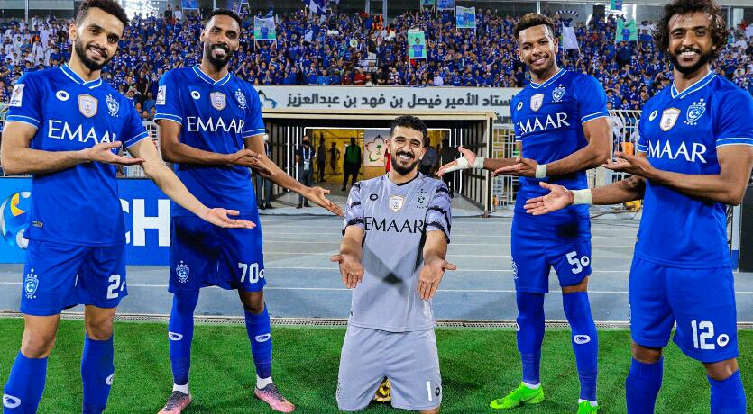 الهلال السعودي يحتفي بإستحواذه على قائمة السعودية في كأس العالم 2022