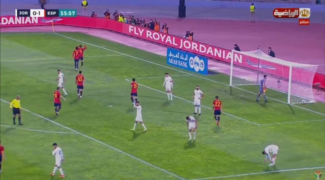إسبانيا تفوز على منتخب الأردن وديا قبل انطلاق كأس العالم قطر
