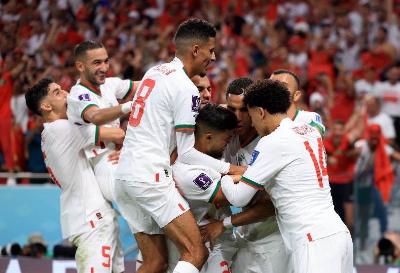 كأس العالم.. أسود الاطلس تفترس بلجيكا بثنائية نظيفة 