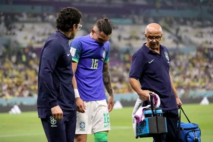 نجم البرازيل يتعرض لاصابه قويه ويغيب عن باقي مباريات كأس العالم