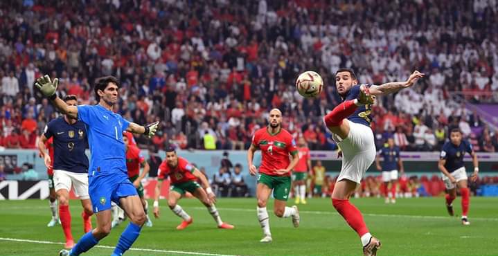 المغرب تودع كأس العالم بعد الخسارة أمام فرنسا فى نصف نهائي المونديال