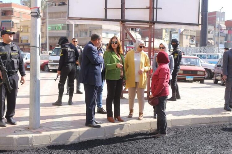  ضمن خطة رد الشئ لأصله.. محافظ دمياط تتابع الأعمال الجارية بشارع الجلاء