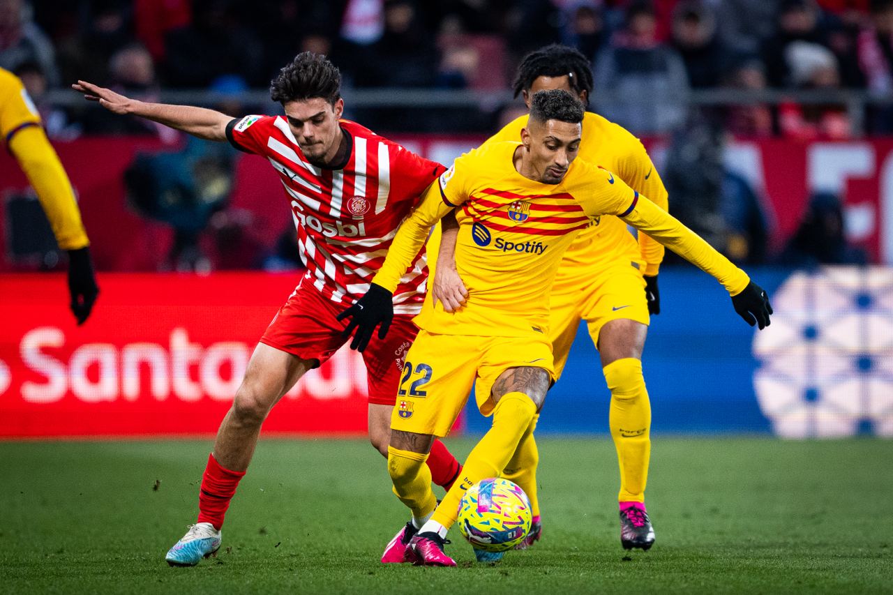 الدوري الاسباني.. برشلونة يواصل تصدره بالفوز على جيرونا 