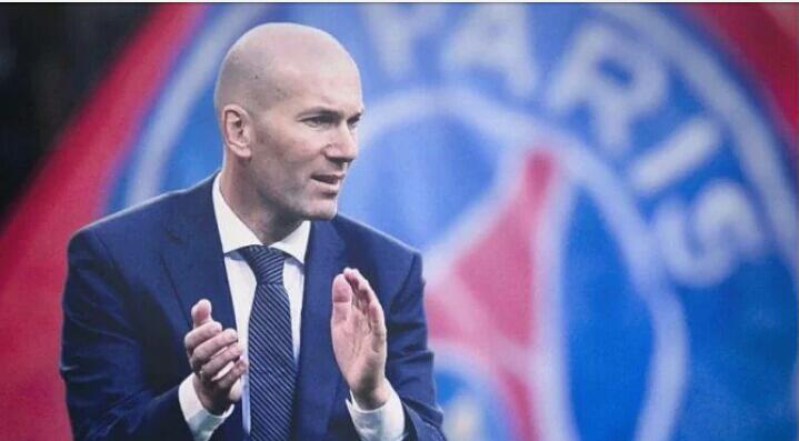 زيدان علي أعتاب تدريب فريق بي اس جي
