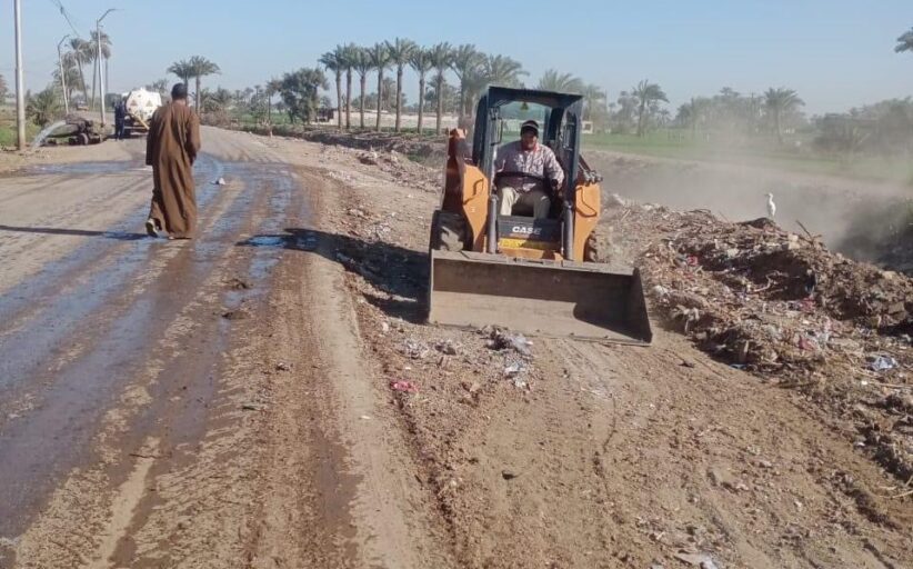 استمرار أعمال تطوير ورفع كفاءة منظومة الصرف الصحي بحي العرب ببورسعيد