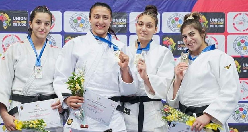بعد حصد الفضية.. آية إيهاب تحقق البرونزية في بطولة أفريقيا للجودو بتونس 