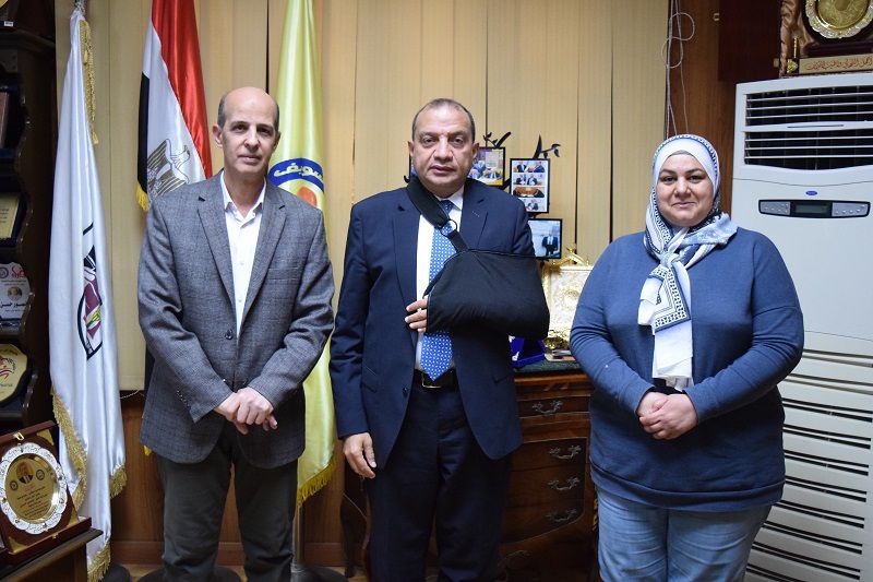 فوز دينا محمد عطوة بجامعة بني سويف بمشروع بحثي من الوكالة الدولية للطاقة الذرية