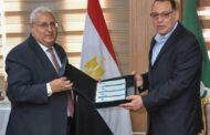 غراب يلتقي نائب رئيس مجلس إدارة البنك الزراعي المصري