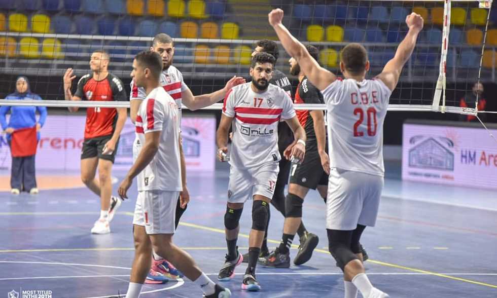 الزمالك بطلاً لكأس مصر للطائرة على حساب الأهلي