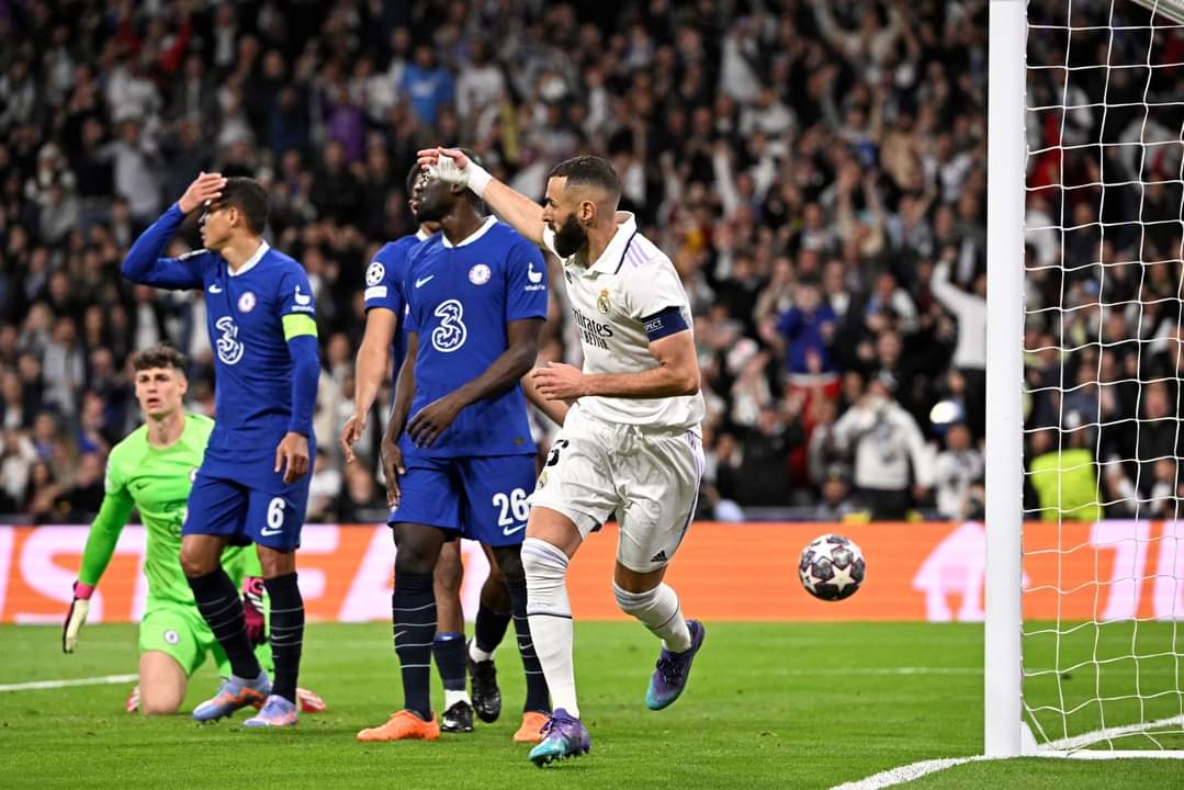 تستمر العقدة.. تشيلسي يسقط أمام ريال مدريد بثنائية في دوري الأبطال 