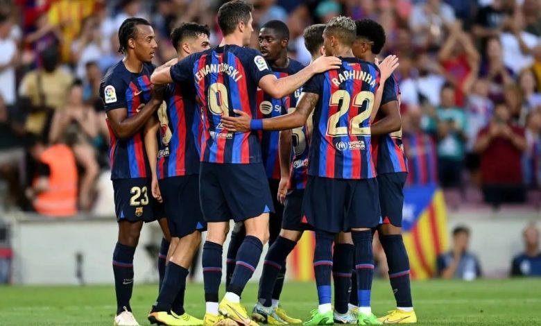 التشكيل الرسمي لفريق برشلونة أمام ريال سوسيداد  في الدوري الإسباني