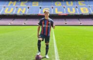 نجم برشلونة بابلو توري على طاولة جيرونا