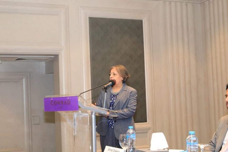 عضو المجلس الاستشاري الرئاسى لعلماء وخبراء مصر تقدم عرضا يتضمن مناهج المرحلة الإعدادية