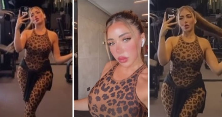 بالتايجر.. سارة سلامة تنشر فيديو لها عبر الانيستجرام