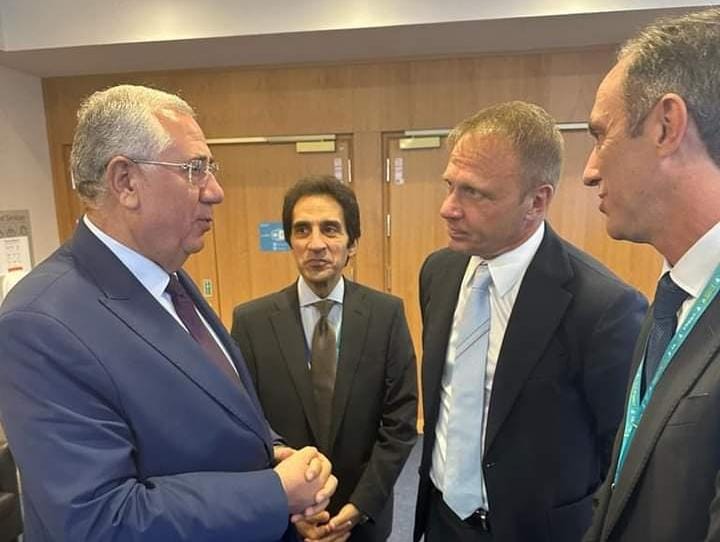وزير الزراعية يبحث مع نظيره الإيطالي التعاون المشترك
