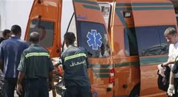 إصابة 8 أشخاص في حادث أنقلاب ميكروباص بالوادي الجديد