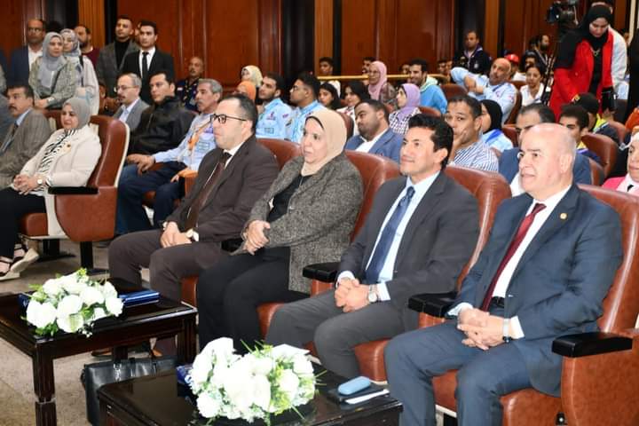 وزير الرياضة يشهد ختام الحملة القومية لتعزيز المشاركة السياسية