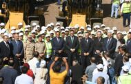 وزير التنمية يشهد اصطفاف المعدات الهندسية بالدقهلية