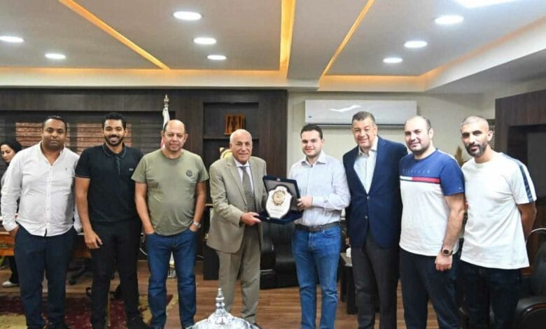مجلس الزمالك يستقبل وفداً من نادي سيراميكا كليوباترا