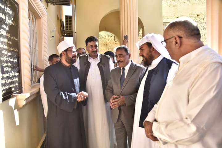 محافظ مطروح يفتتح مسجد بمنطقة الكيلو 2 يسع 1200 مصلي
