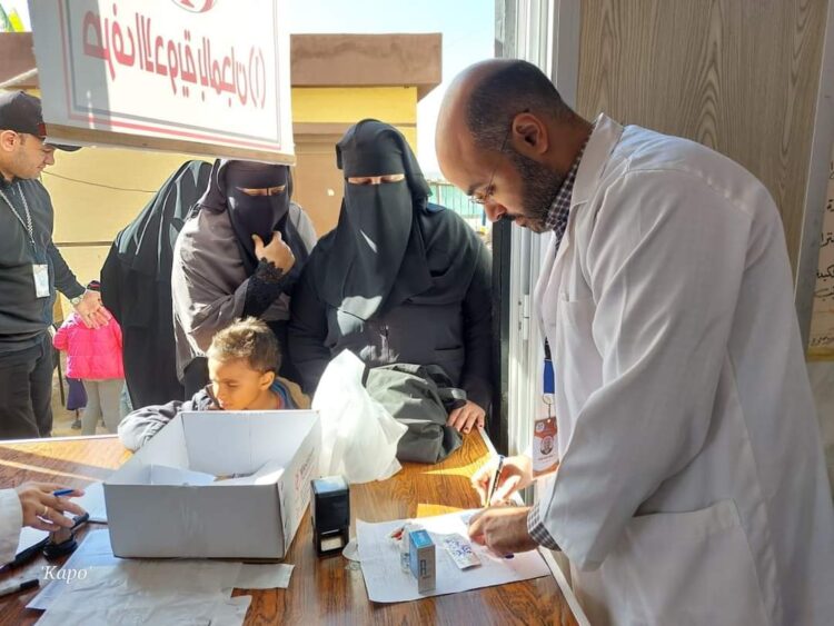 محافظة دمياط أطلقت قافلة طبية بعزبة العمدة بالمجان استمرت ليومين