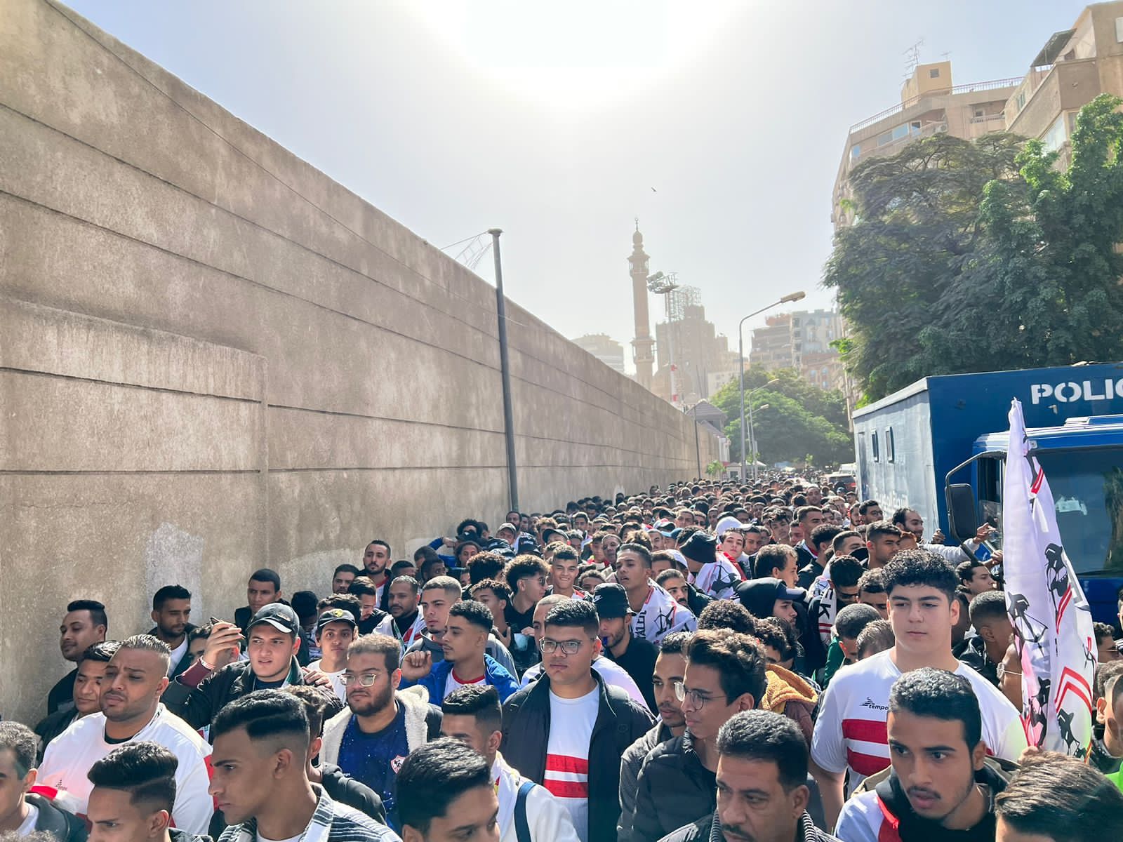 جماهير الزمالك تتوجه إلى الأسكندرية لمؤازرة الفريق فى الكونفدرالية