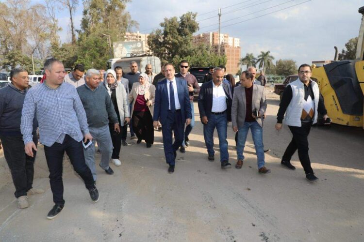 محافظ المنوفية يفتتح كوبري القاصد بشبين الكوم