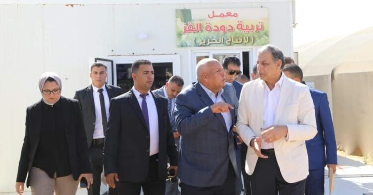 المستشار رئيس الجمهورية ومحافظ الوادي الجديد يتفقدان نادي الهجن الدولي ومشروع واحة الحرير