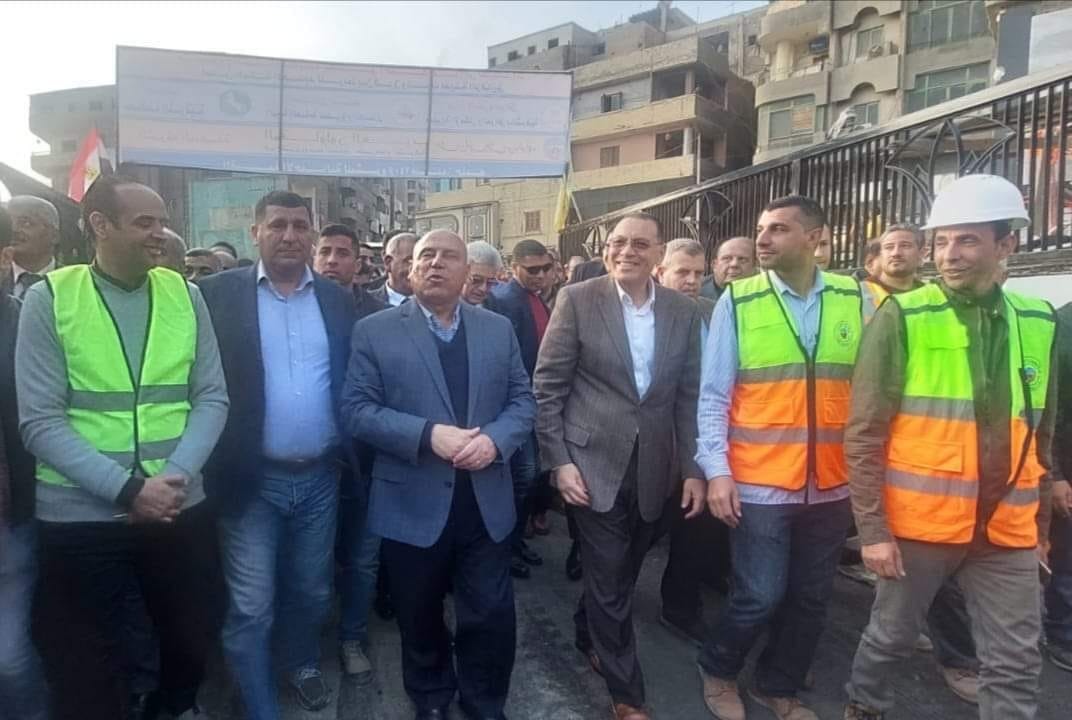 وزير النقل يتفقد مشروع نفق عرابي بمحافظة الشرقية