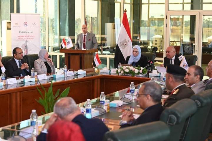 وزيرة التضامن تشهد إعلان نتائج بحث 