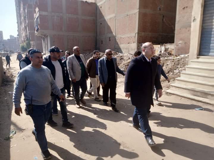 نائب محافظ الجيزة يتابع الموقف التنفيذي لمشروع محور ناهيا بولاق