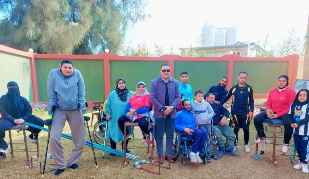 محافظ كفر الشيخ يتفقد أنشطة المشروع القومي للأفراد ذوي الإعاقة