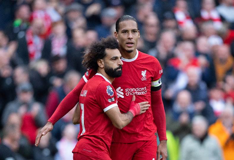 موقف صلاح.. تشكيل ليفربول الرسمي لمواجهة لوتن تاون في الدوري
