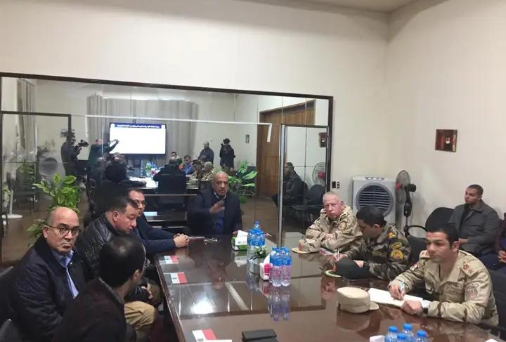 وزير قطاع الأعمال العام يتابع الموقف التنفيذي لأعمال تطوير مجمع مصر للغزل والنسيج وصباغي البيضا بكفر الدوار