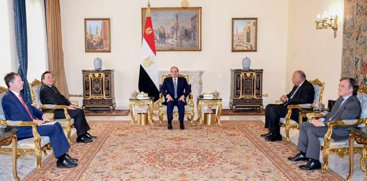 الرئيس السيسي يلتقي وزير الخارجية الإسباني لبحث القضية الفلسطينية