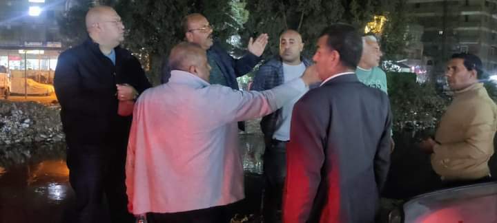 نائب محافظ الجيزة يتفقد مشروع محور ناهيا بولاق